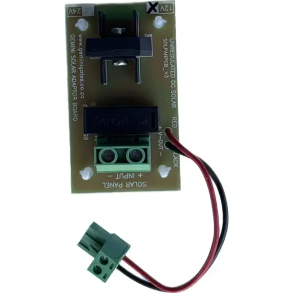 Solar adaptor Pc board 12V